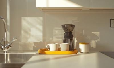 Kitchen Counter Coffee Station Ideas That Don't Take Over